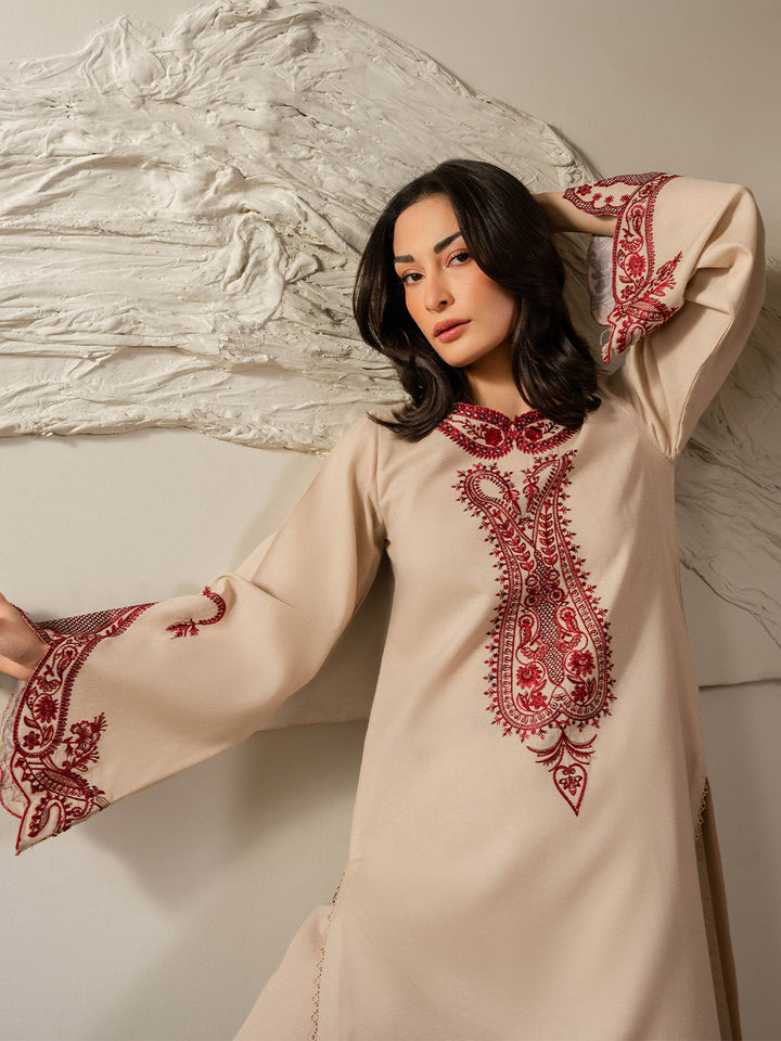 Izel Women Pret Embroidered Karandi 2 Piece Suit Elise - Summer Collection