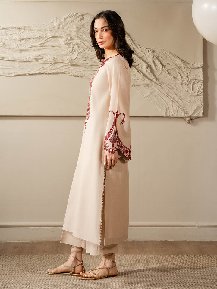 Izel Women Pret Embroidered Karandi 2 Piece Suit Elise - Summer Collection