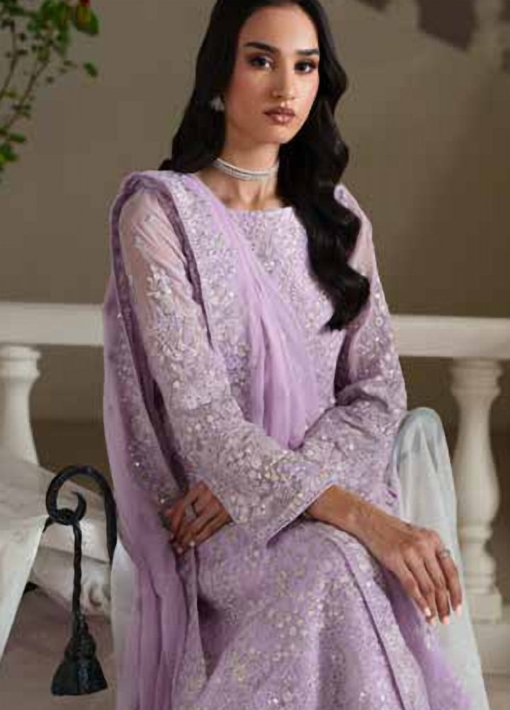 Modern Heirloom by Emaan Adeel Unstitched Embroidered Chiffon 3 Piece Suit EA26UMH Emmeline - Festive Collection