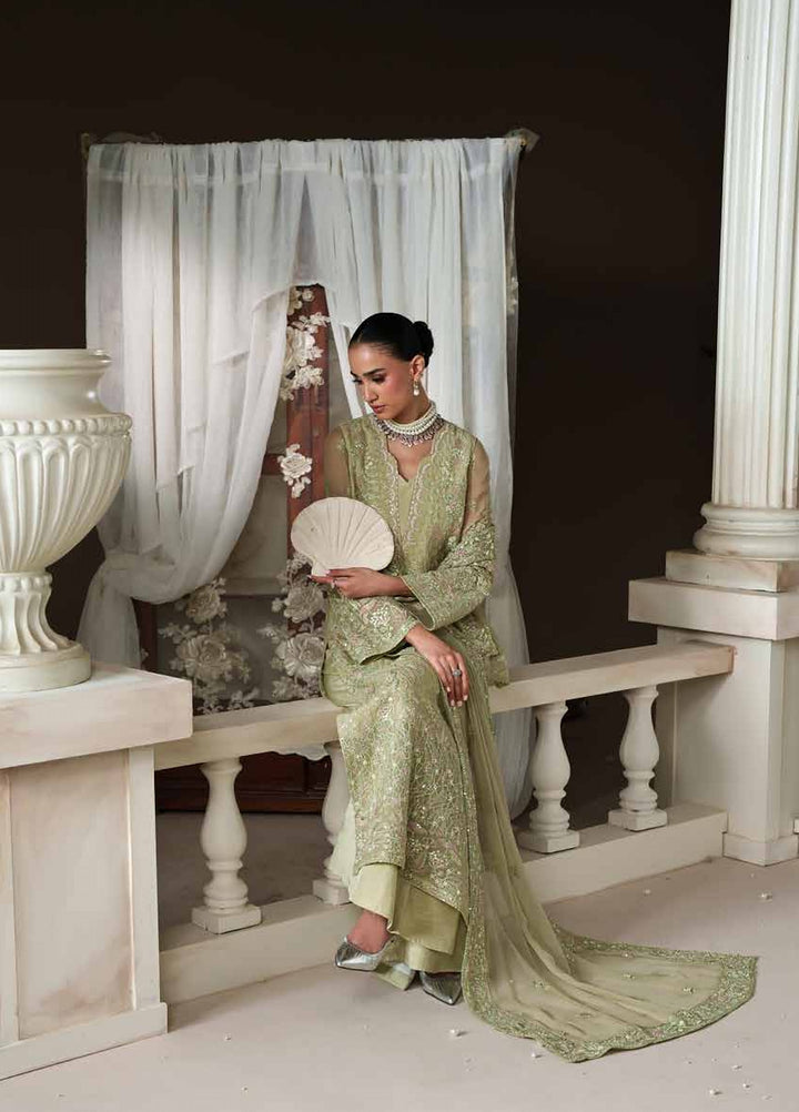 Modern Heirloom by Emaan Adeel Unstitched Embroidered Chiffon 3 Piece Suit EA26UMH Modern Belle - Festive Collection