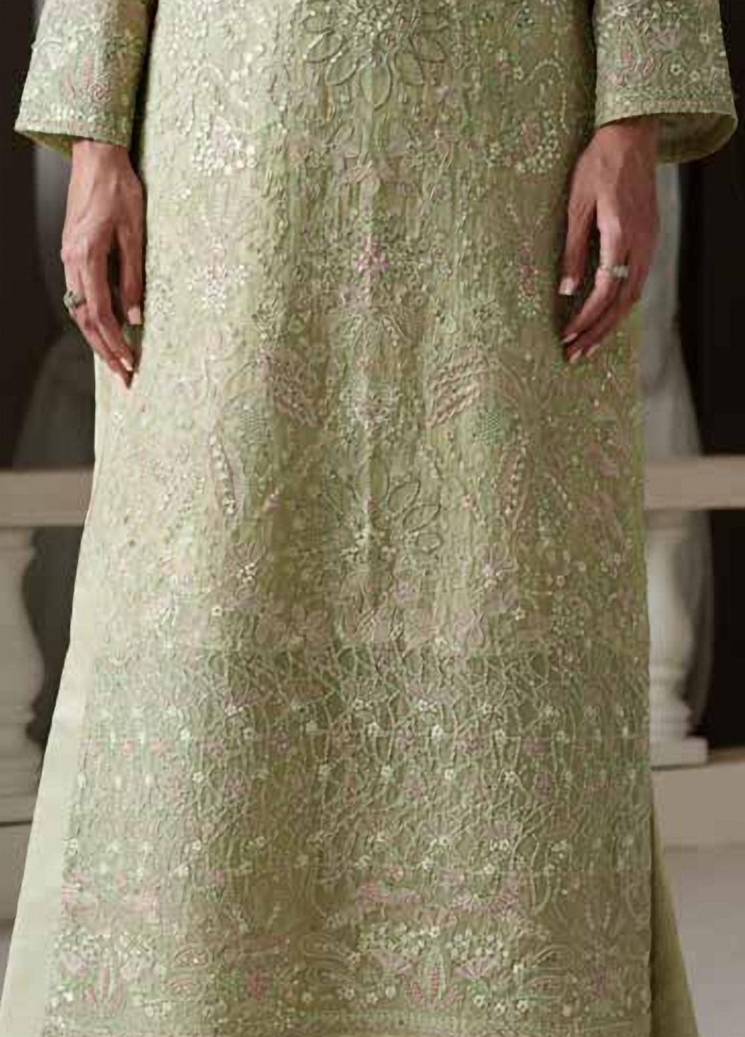 Modern Heirloom by Emaan Adeel Unstitched Embroidered Chiffon 3 Piece Suit EA26UMH Modern Belle - Festive Collection