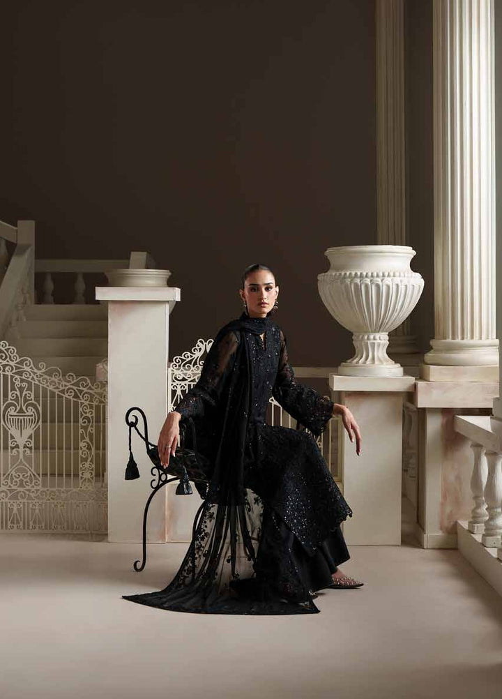 Modern Heirloom by Emaan Adeel Unstitched Embroidered Chiffon 3 Piece Suit EA26UMH Ottilie - Festive Collection