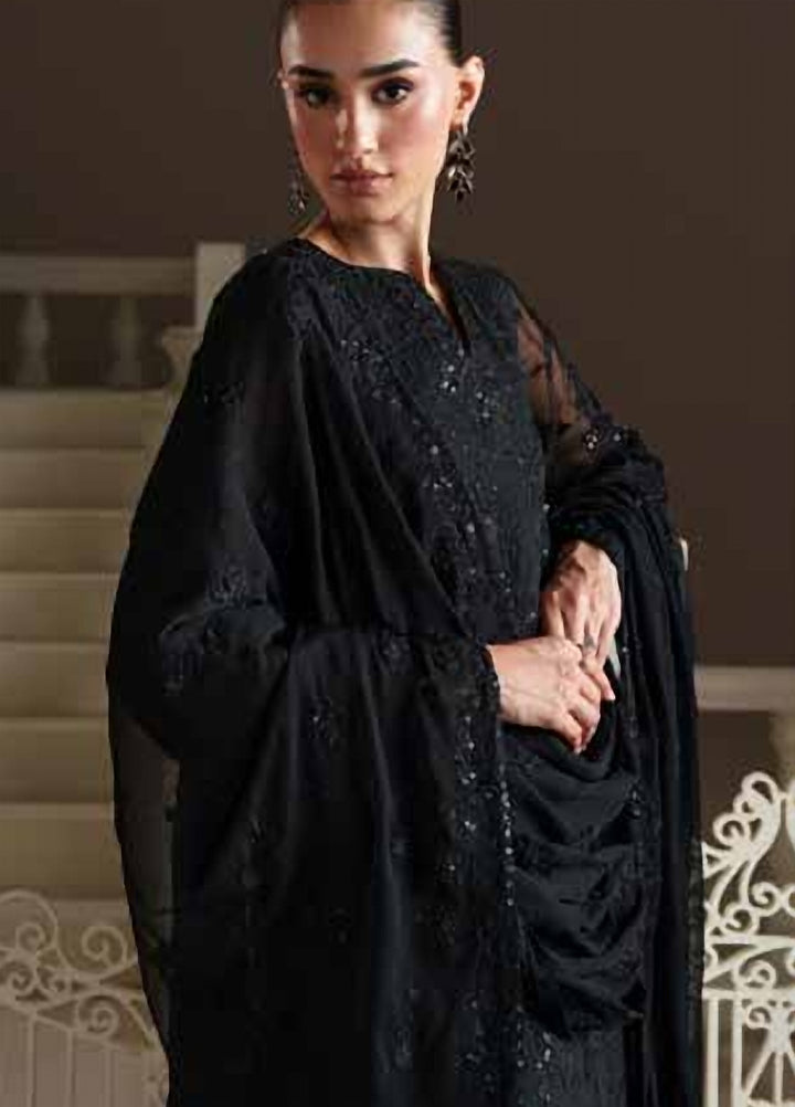 Modern Heirloom by Emaan Adeel Unstitched Embroidered Chiffon 3 Piece Suit EA26UMH Ottilie - Festive Collection