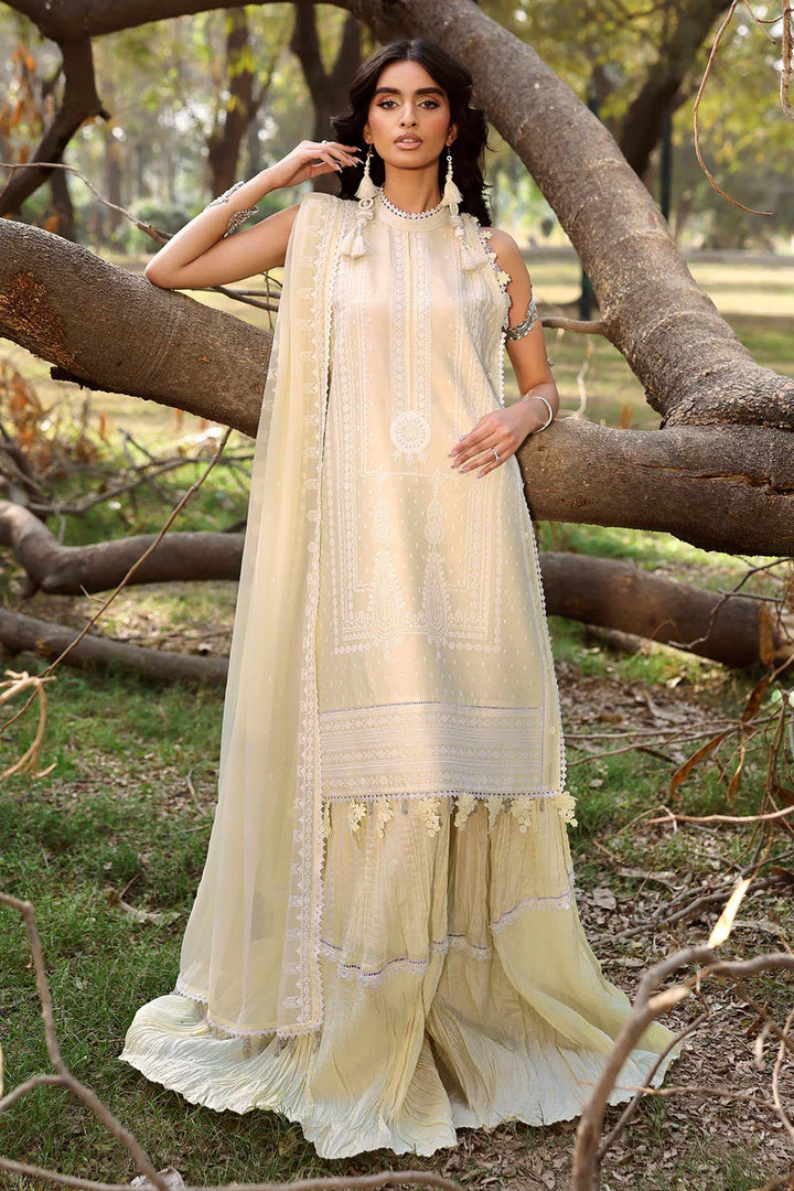Gul Ahmed Unstitched Luxury Embroidered Lawn 3 Piece Suit GA26UGL KD-62005 - Festive Collection