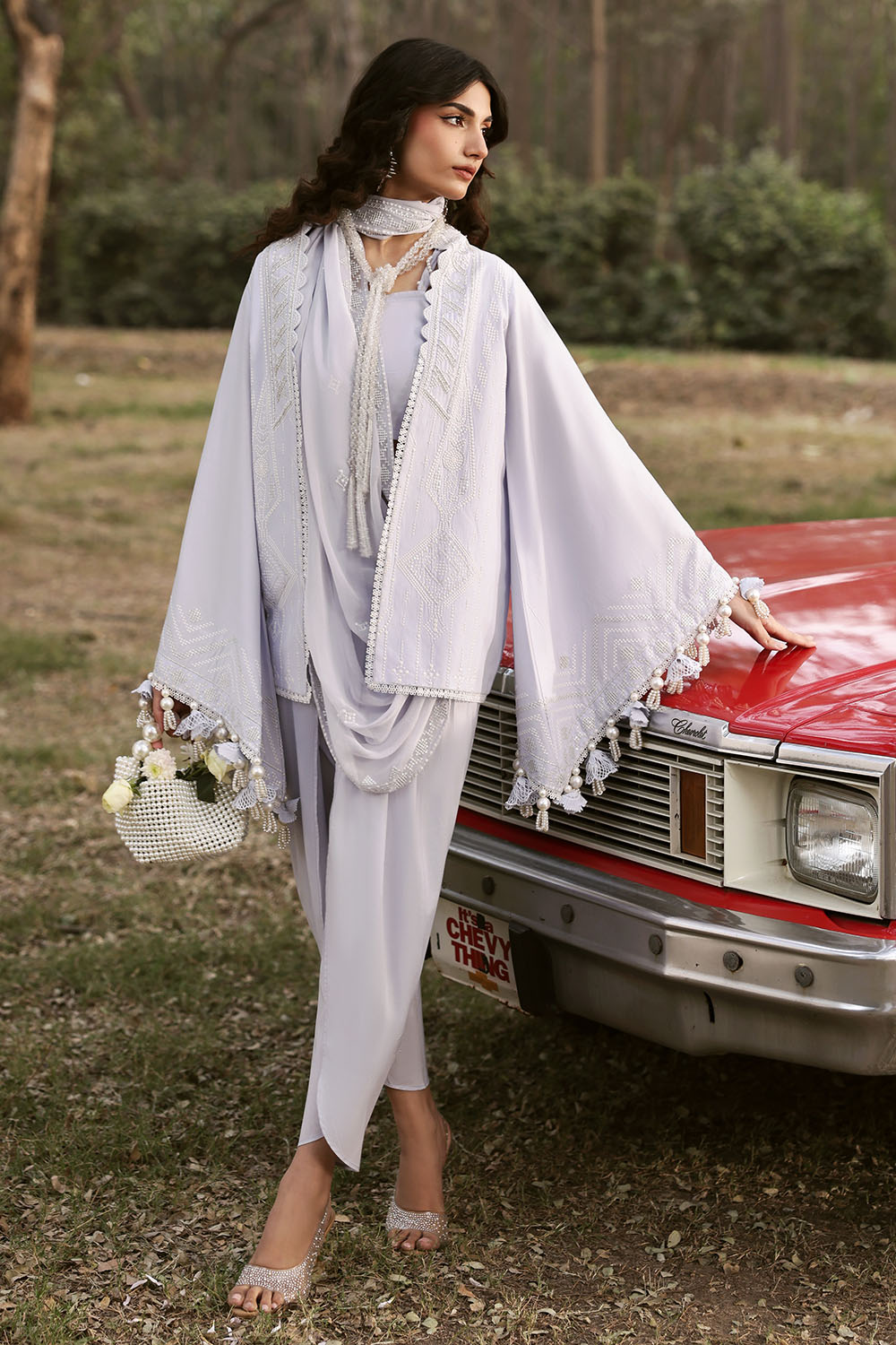 Gul Ahmed Unstitched Luxury Embroidered Lawn 3 Piece Suit GA26UGL KD-62007 - Festive Collection