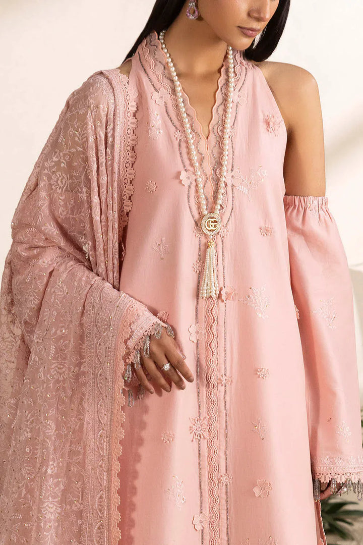 Slow Bloom by Gul Ahmed Unstitched Embroidered Lawn 3 Piece Suit GA26USB PM-62001 - Summer Collection