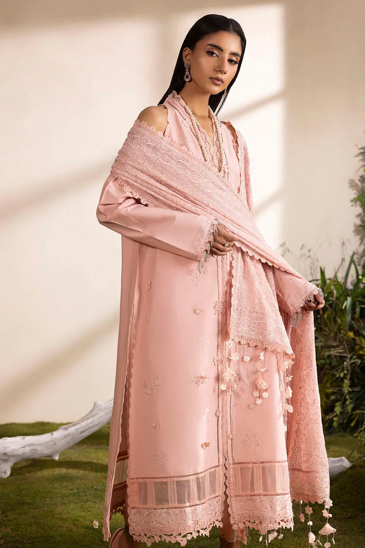 Slow Bloom by Gul Ahmed Unstitched Embroidered Lawn 3 Piece Suit GA26USB PM-62001 - Summer Collection