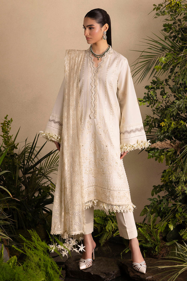 Slow Bloom by Gul Ahmed Unstitched Embroidered Lawn 3 Piece Suit GA26USB PM-62002 - Summer Collection