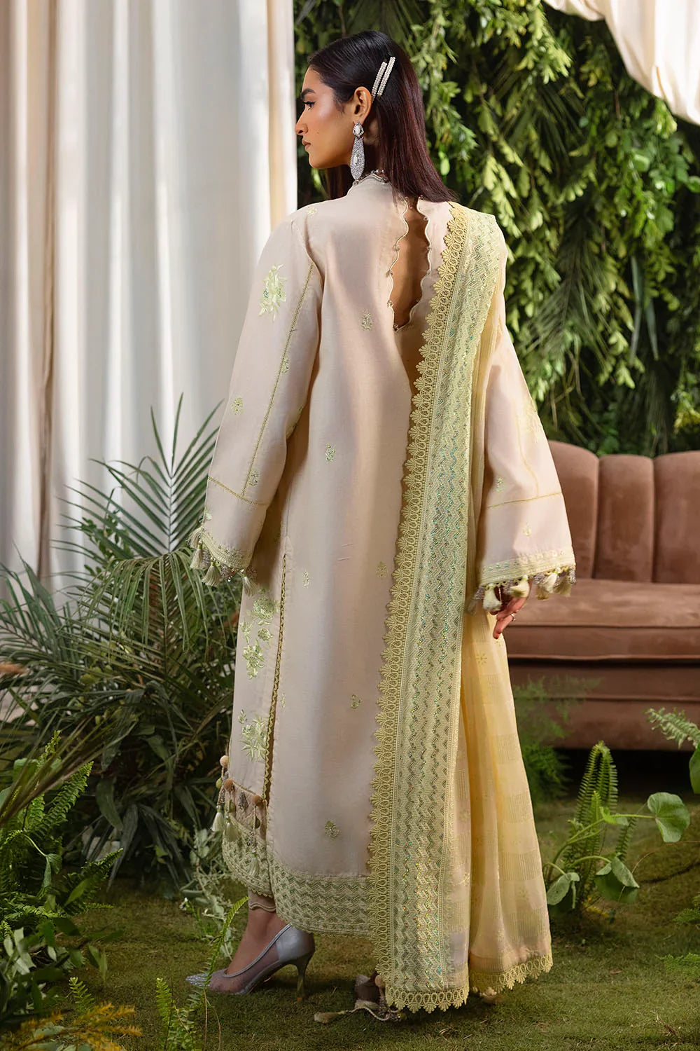Slow Bloom by Gul Ahmed Unstitched Embroidered Lawn 3 Piece Suit GA26USB PM-62018 - Summer Collection