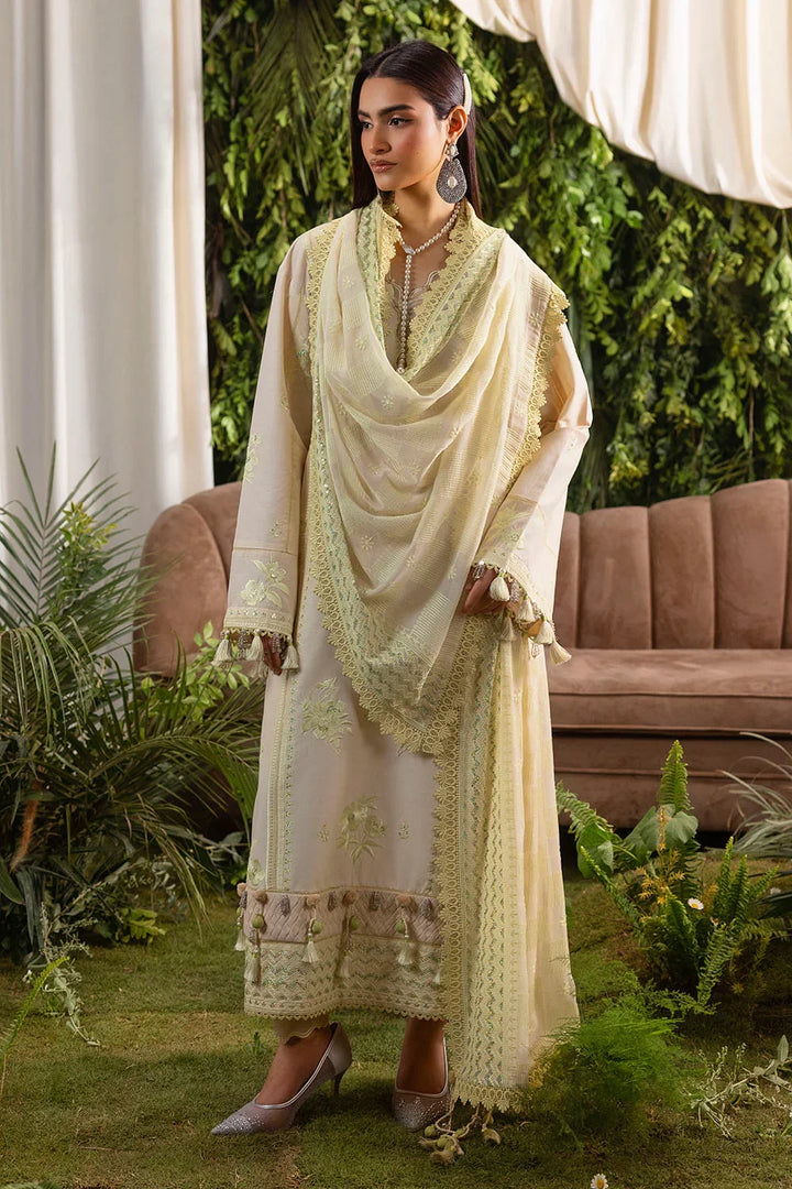 Slow Bloom by Gul Ahmed Unstitched Embroidered Lawn 3 Piece Suit GA26USB PM-62018 - Summer Collection