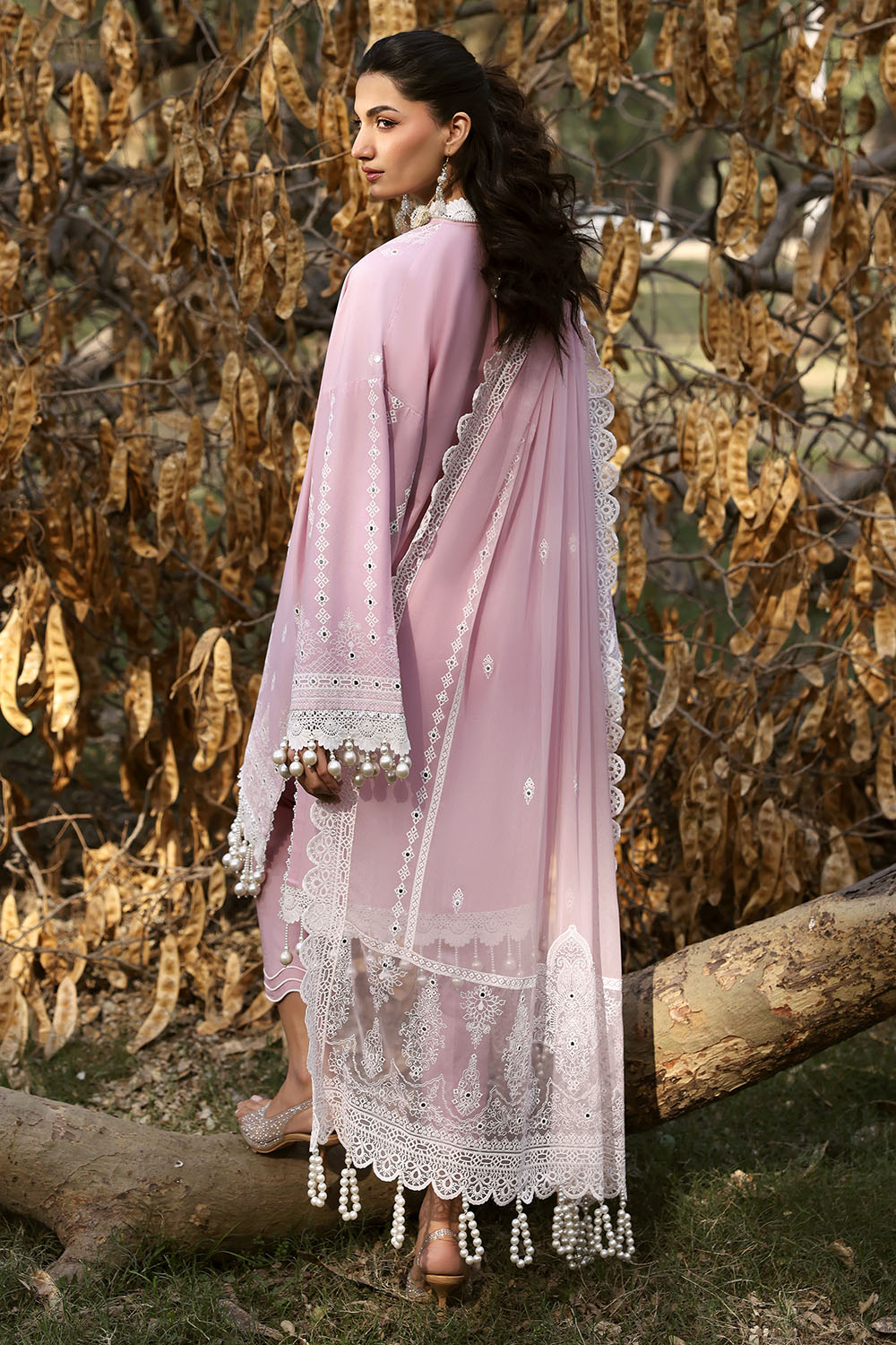 Gul Ahmed Unstitched Luxury Embroidered Lawn 3 Piece Suit GA26UGL PM-62020 - Festive Collection