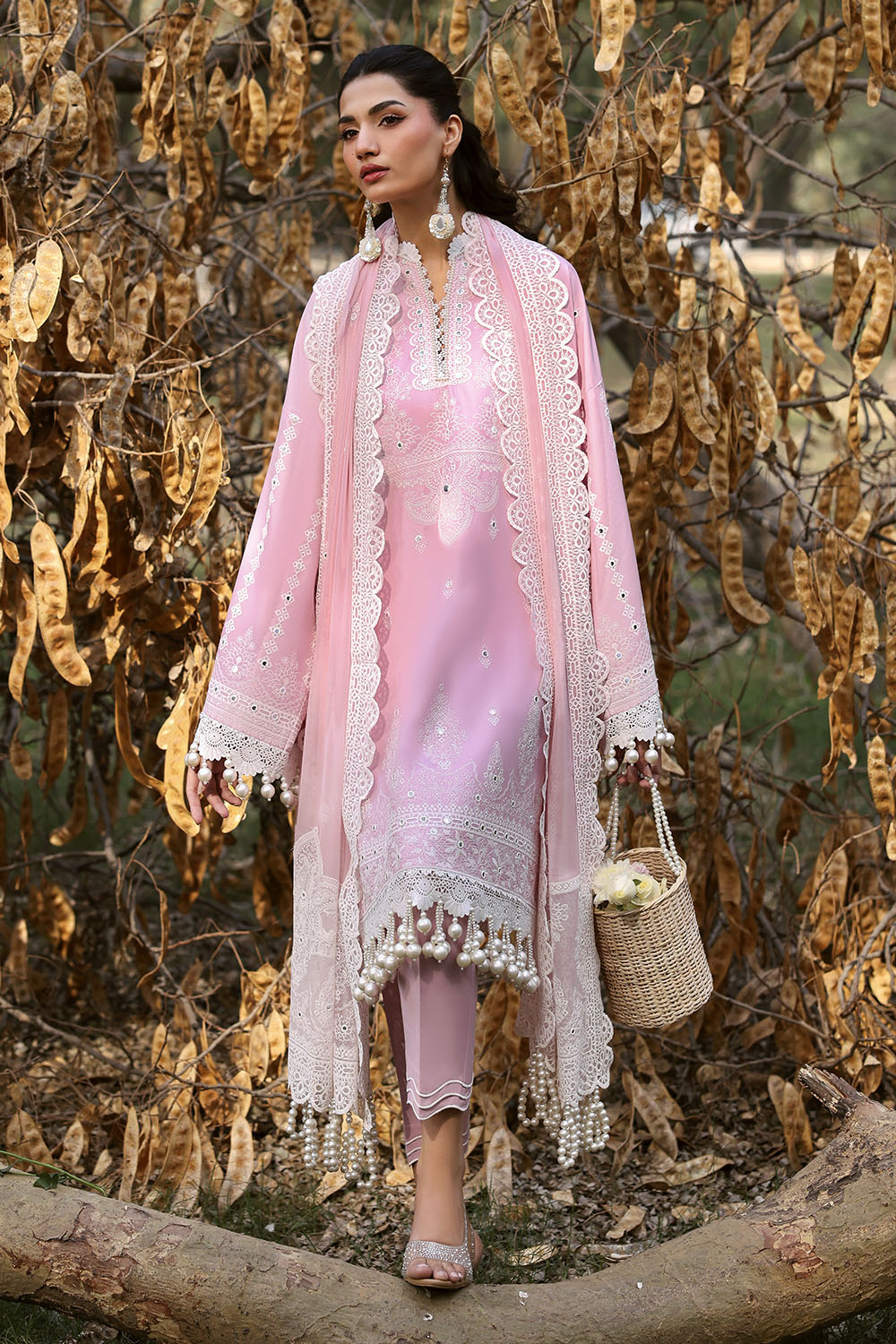 Gul Ahmed Unstitched Luxury Embroidered Lawn 3 Piece Suit GA26UGL PM-62020 - Festive Collection