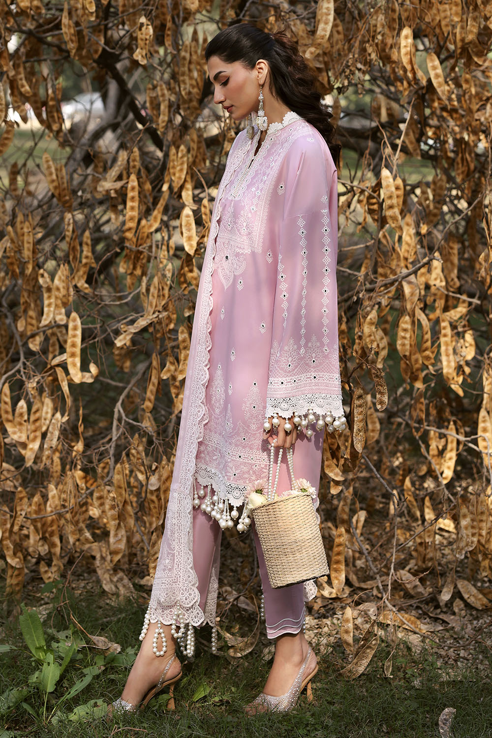 Gul Ahmed Unstitched Luxury Embroidered Lawn 3 Piece Suit GA26UGL PM-62020 - Festive Collection