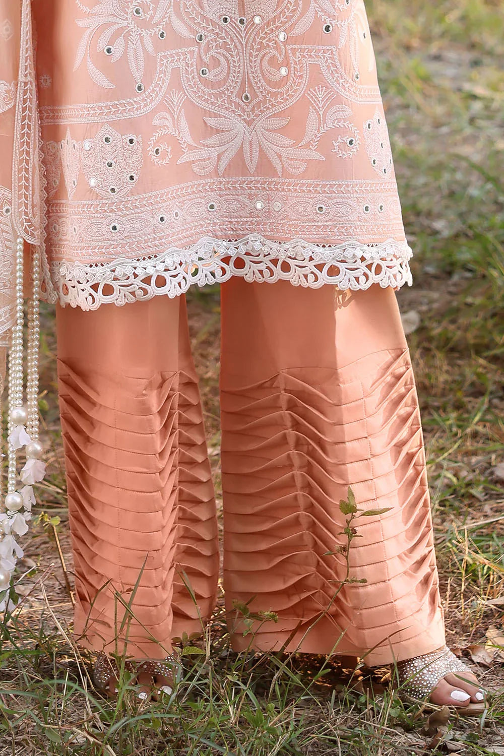 Gul Ahmed Unstitched Luxury Embroidered Lawn 3 Piece Suit GA26UGL PM-62022 - Festive Collection