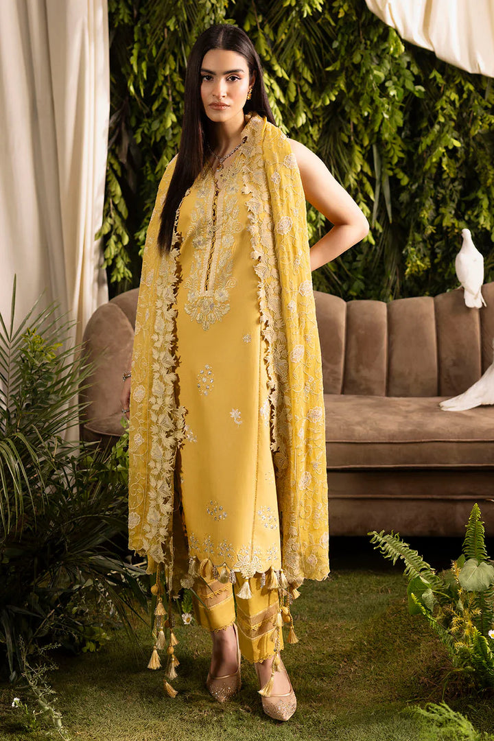 Slow Bloom by Gul Ahmed Unstitched Embroidered Lawn 3 Piece Suit GA26USB PM-62028 - Summer Collection