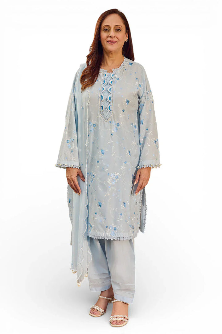 Tribute To Mother by Gul Ahmed Unstitched Embroidered Lawn 3 Piece Suit GA26UTM PM-62047 - Summer Collection
