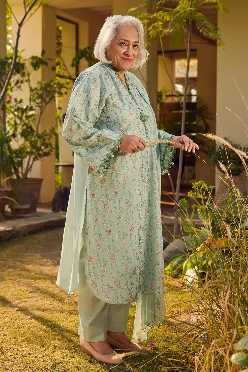 Tribute To Mother by Gul Ahmed Unstitched Embroidered Lawn 3 Piece Suit GA26UTM PM-62048 - Summer Collection