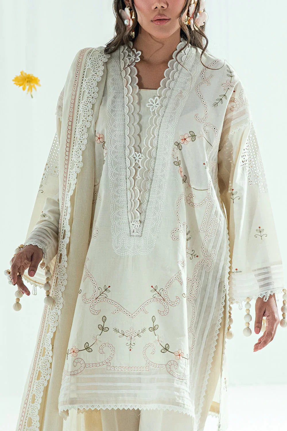 Mitti ki Khusboo by Gul Ahmed Unstitched Embroidered Lawn 3 Piece Suit GA26UMK DN-62036 - Summer Collection