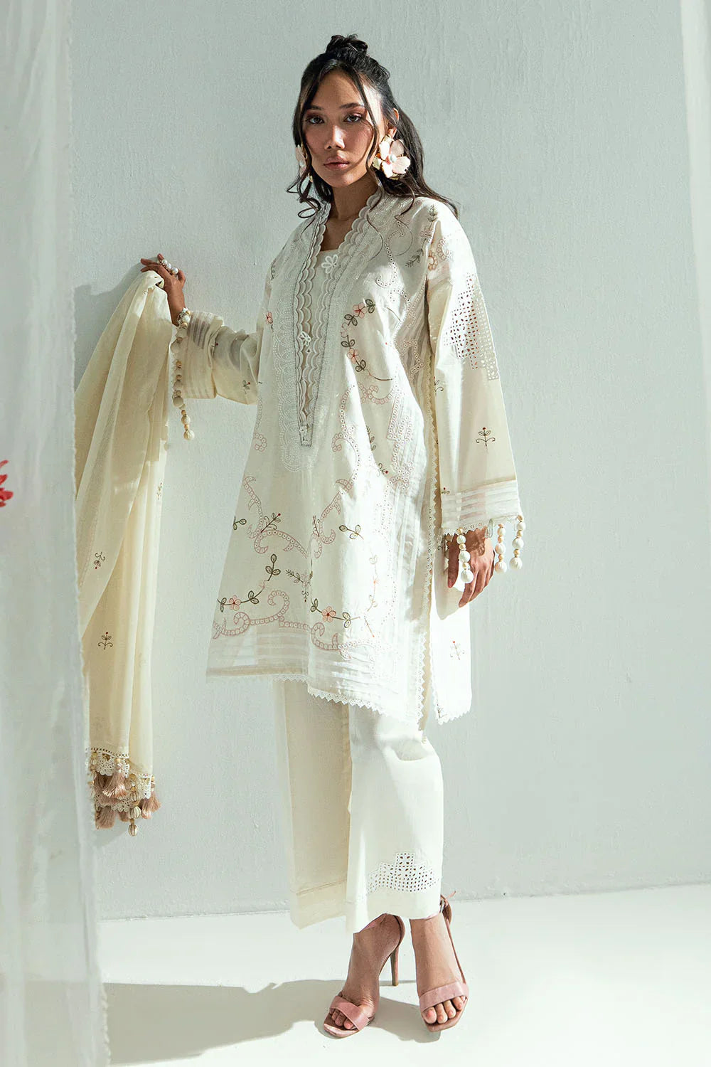 Mitti ki Khusboo by Gul Ahmed Unstitched Embroidered Lawn 3 Piece Suit GA26UMK DN-62036 - Summer Collection