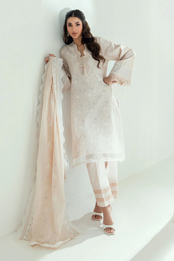 Mitti ki Khusboo by Gul Ahmed Unstitched Embroidered Lawn 3 Piece Suit GA26UMK DN-62001 - Summer Collection