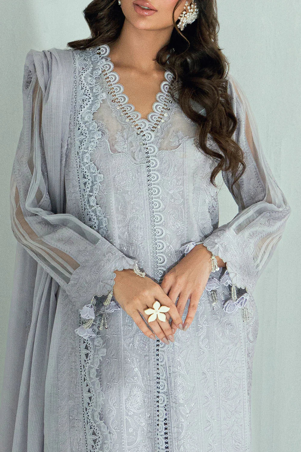 Mitti ki Khusboo by Gul Ahmed Unstitched Embroidered Lawn 3 Piece Suit GA26UMK DN-62003 - Summer Collection