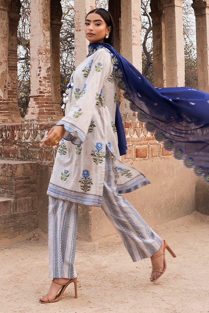 Mitti ki Khusboo by Gul Ahmed Unstitched Embroidered Lawn 3 Piece Suit GA26UMK DN-62012 - Summer Collection