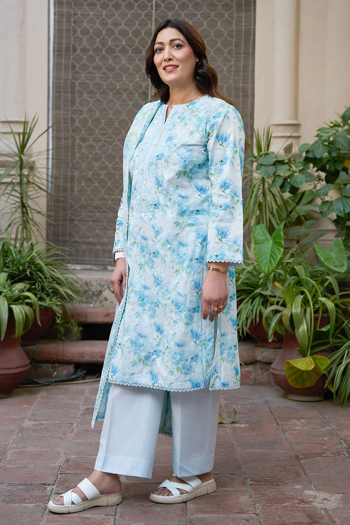 Tribute To Mother by Gul Ahmed Unstitched Embroidered Lawn 3 Piece Suit GA26UTM BM-62020 - Summer Collection