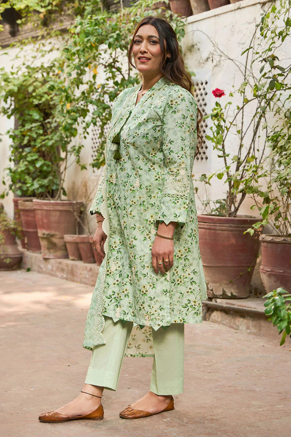 Tribute To Mother by Gul Ahmed Unstitched Embroidered Lawn 3 Piece Suit GA26UTM DN-62039 - Summer Collection