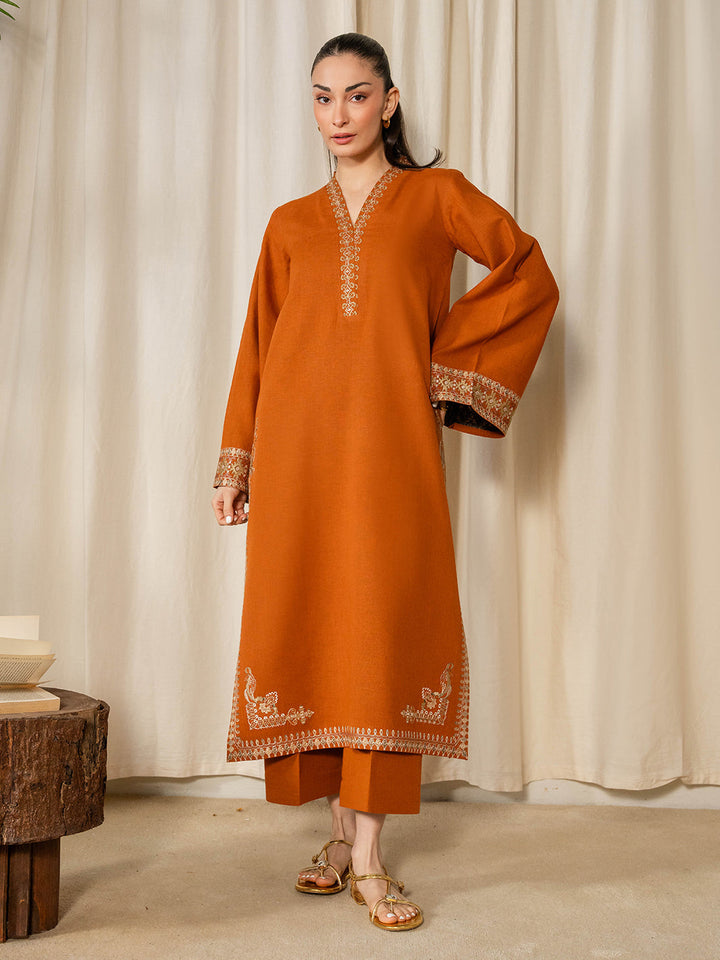 Izel Women Pret Embroidered Karandi 2 Piece Suit Esme - Summer Collection