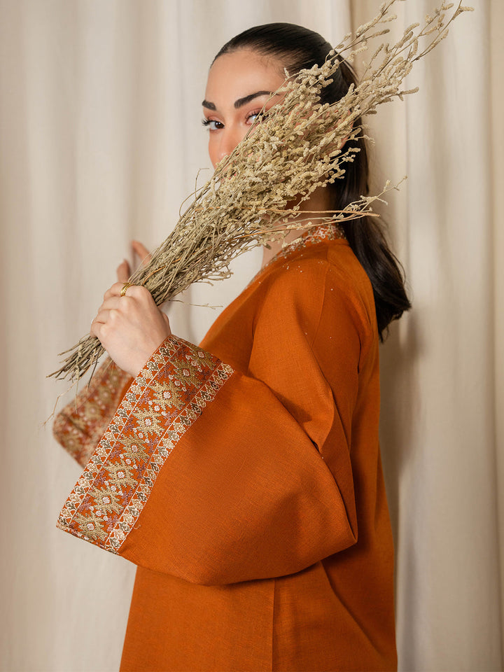 Izel Women Pret Embroidered Karandi 2 Piece Suit Esme - Summer Collection