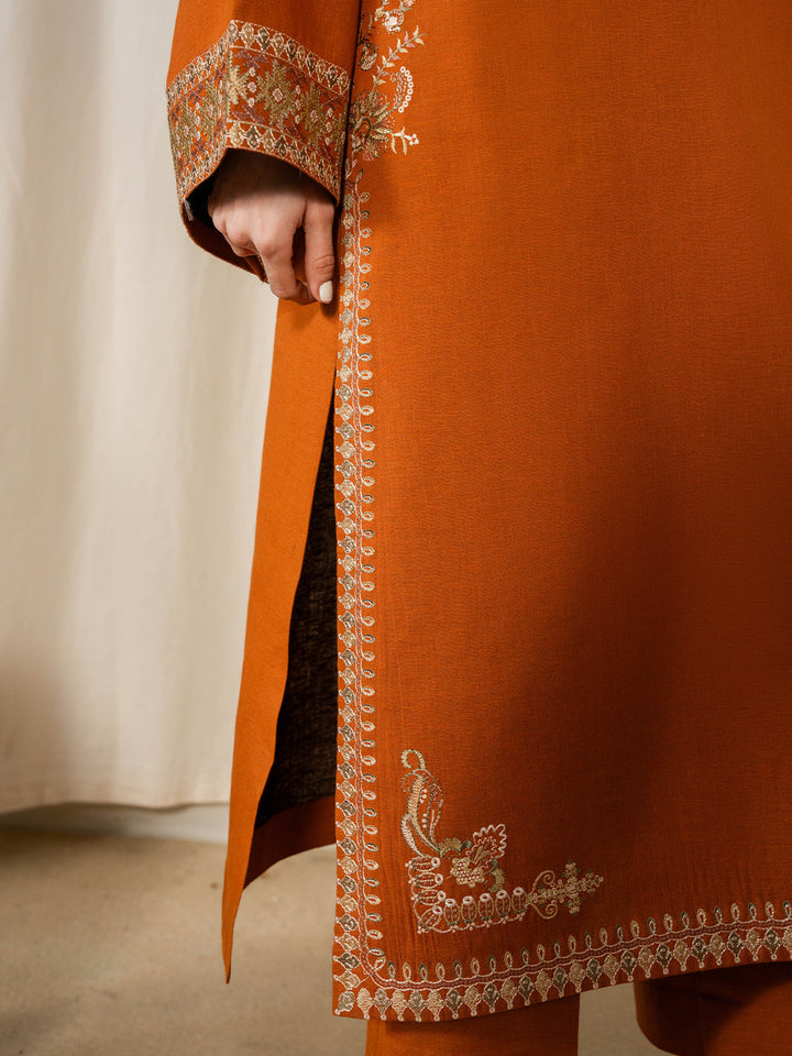 Izel Women Pret Embroidered Karandi 2 Piece Suit Esme - Summer Collection