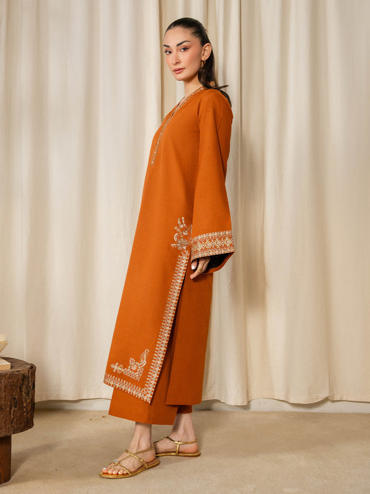 Izel Women Pret Embroidered Karandi 2 Piece Suit Esme - Summer Collection