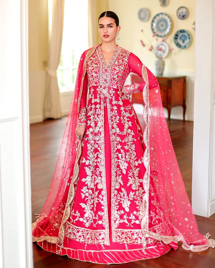 Whispers of Grace by Roheenaz Unstitched Embroidered Chiffon 3 Piece Suit RN26UWG Everly RUNCH260207 - Wedding Collection