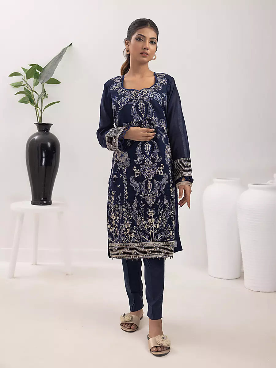 Salitex Women Printed Cotton 2 Piece Suit F-00006 - Summer Collection