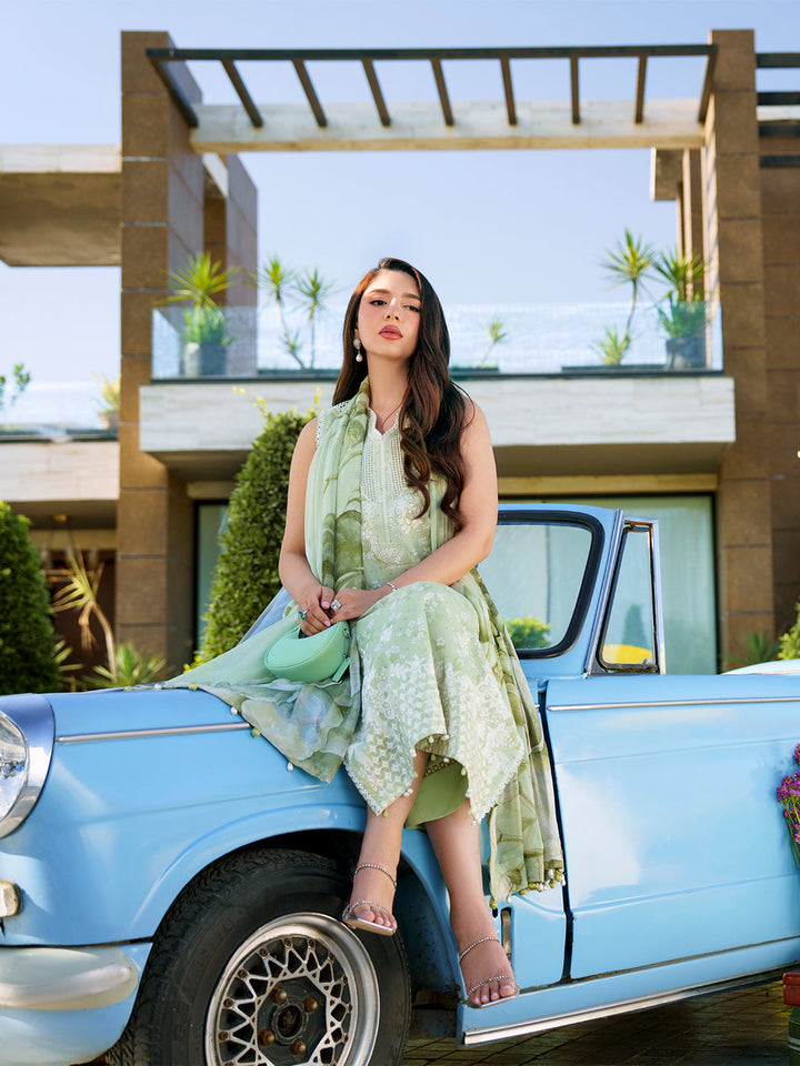 Sunset Muse by Izel Unstitched Embroidered Lawn 3 Piece Suit Faye - Eid Collection