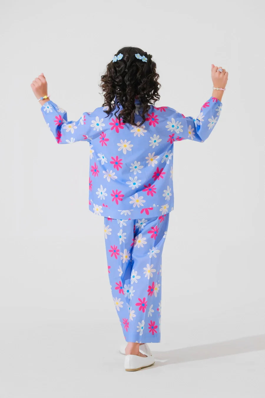 Dhaga Kids Pret Printed Poly lawn 2 Piece Ciro SPD25K10 - Summer Collection