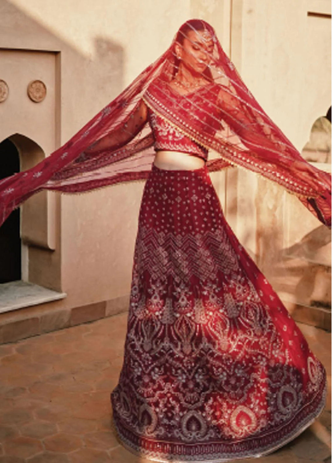 Florent Embroidered Organza Suits Unstitched 3 Piece FL25FU FL-04 - Formals Collection