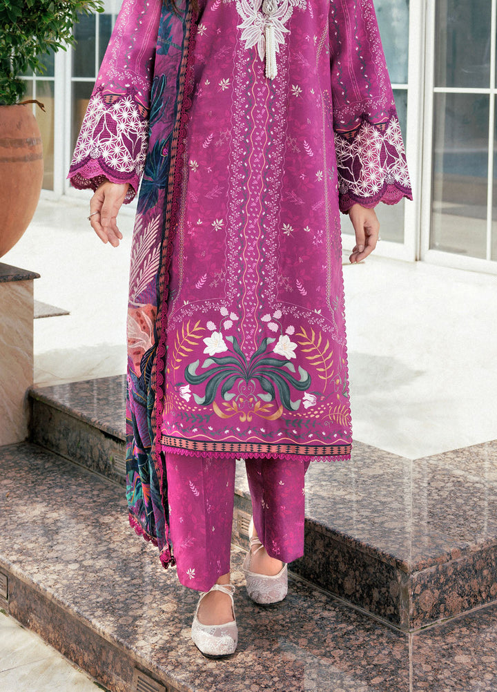 Zync by Florent Embroidered Viscose Suits Unstitched 3 Piece FL25IM FL-3A - Winter Collection