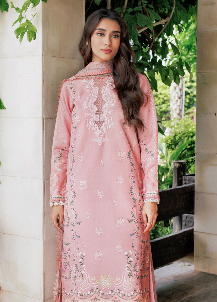 Zync by Florent Embroidered Viscose Suits Unstitched 3 Piece FL25IM FL-4B - Winter Collection
