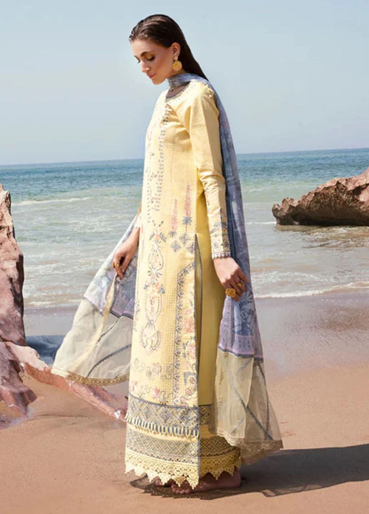 Florent Embroidered Khaddar Suits Unstitched 3 Piece FL25FU FL-5A - Formals Collection