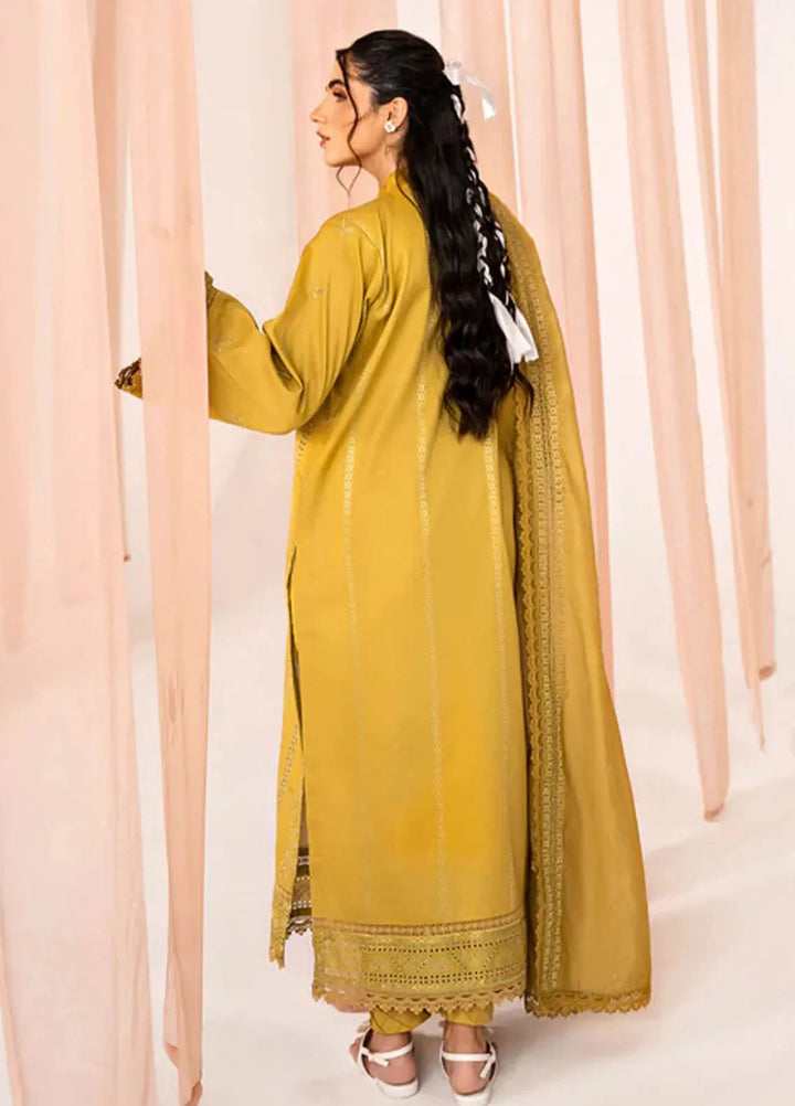 Florent Embroidered Cambric Suits Unstitched 3 Piece FL25FU FL-6A - Formals Collection