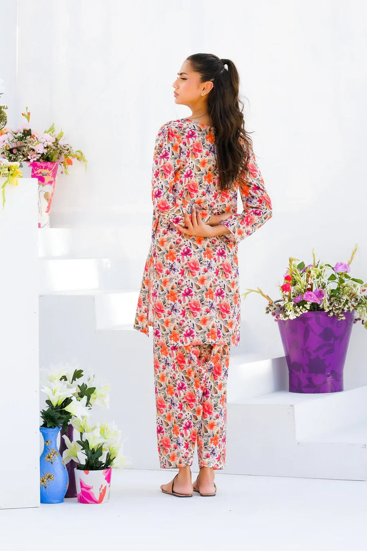 Dhaga Women Pret Printed 2 Piece Lawn Matching Separate FW24DSP0021 - Summer Collection