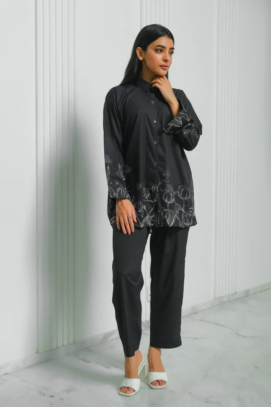 Dhaga Women Pret Printed 2 Piece Soft Crepe Dianthus SS24DSP225 - Summer Collection