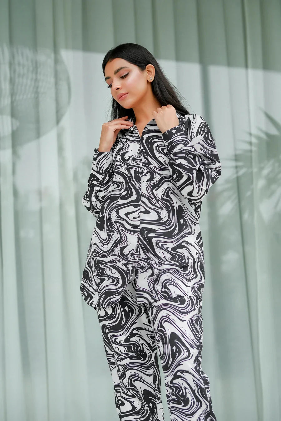 Dhaga Women Pret Printed 2 Piece Soft Crepe Eileen SS24DSP224 - Summer Collection