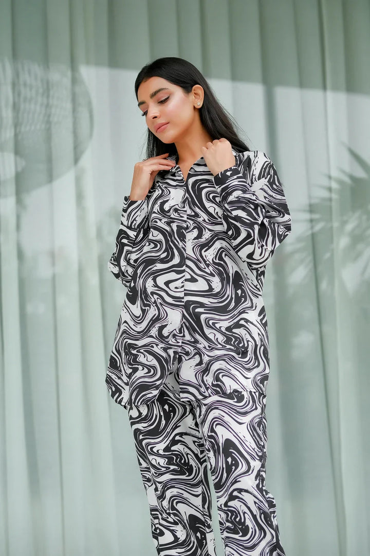 Dhaga Women Pret Printed 2 Piece Soft Crepe Eileen SS24DSP224 - Summer Collection