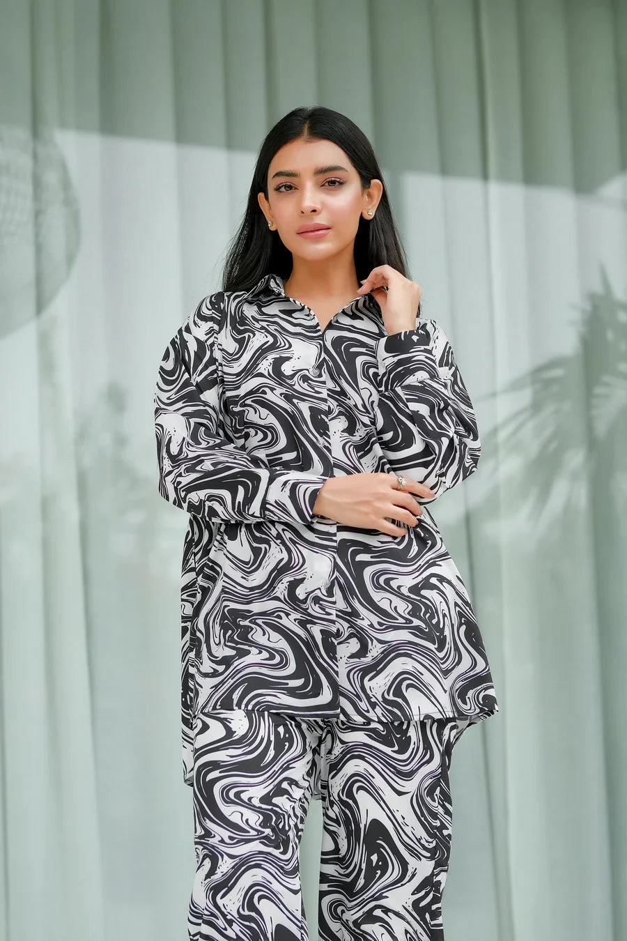 Dhaga Women Pret Printed 2 Piece Soft Crepe Eileen SS24DSP224 - Summer Collection
