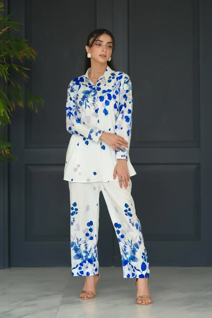 Dhaga Women Pret Printed 2 Piece Soft Crepe Aura SS24DSP222 - Summer Collection