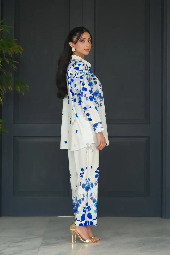 Dhaga Women Pret Printed 2 Piece Soft Crepe Aura SS24DSP222 - Summer Collection