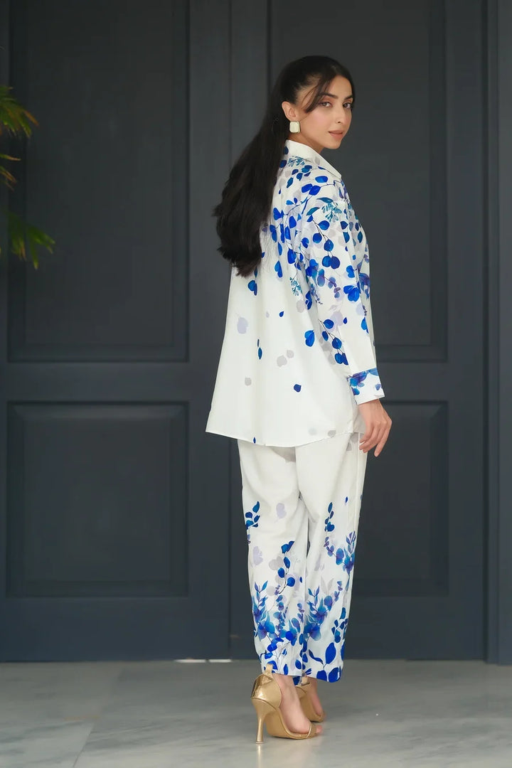 Dhaga Women Pret Printed 2 Piece Soft Crepe Aura SS24DSP222 - Summer Collection