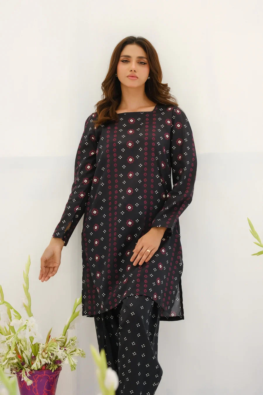 Dhaga Women Pret Printed 2 Piece Lawn Matching Separate FW24DSP0022 - Summer Collection